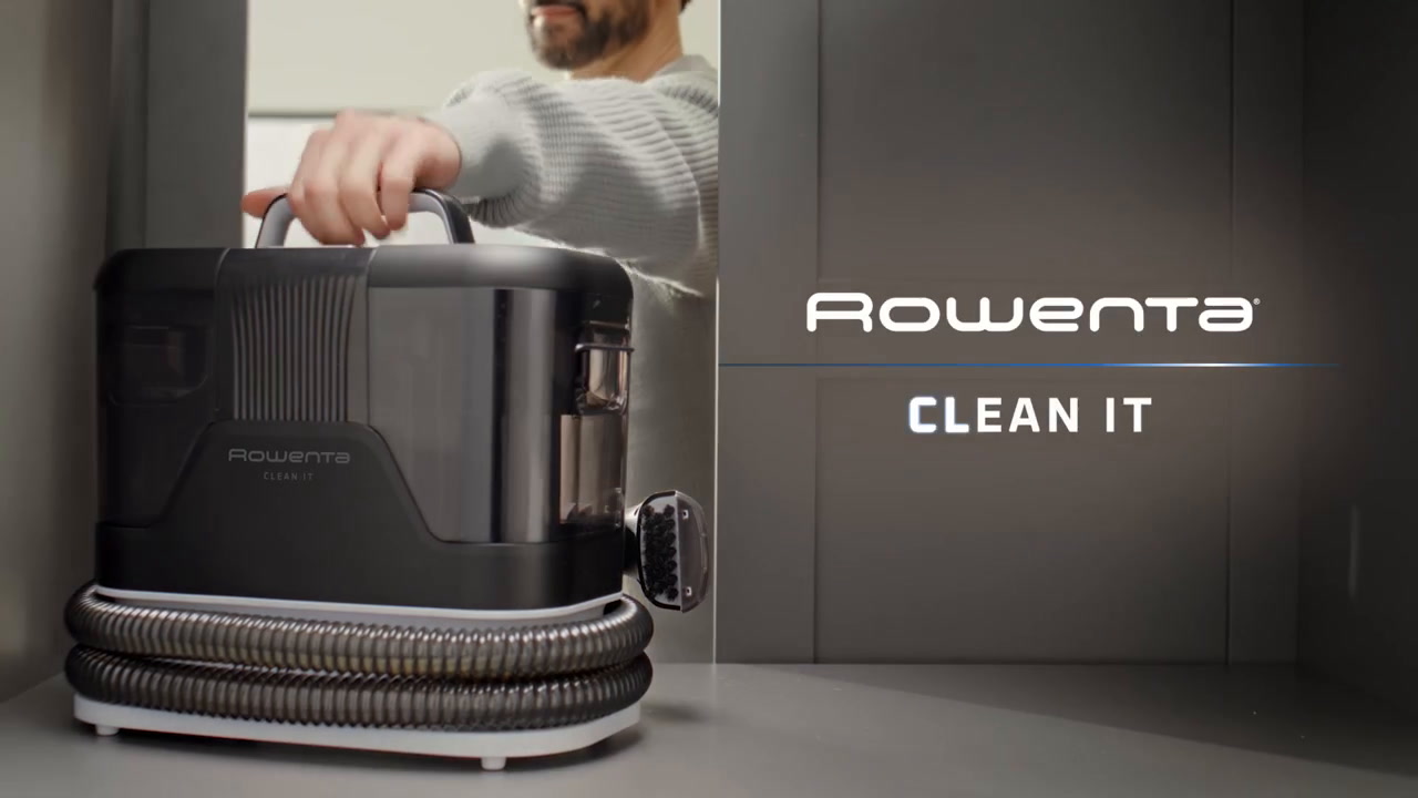 Rowenta Clean IT: il lavatappeti compatto che elimina ogni macchia al primo passaggio